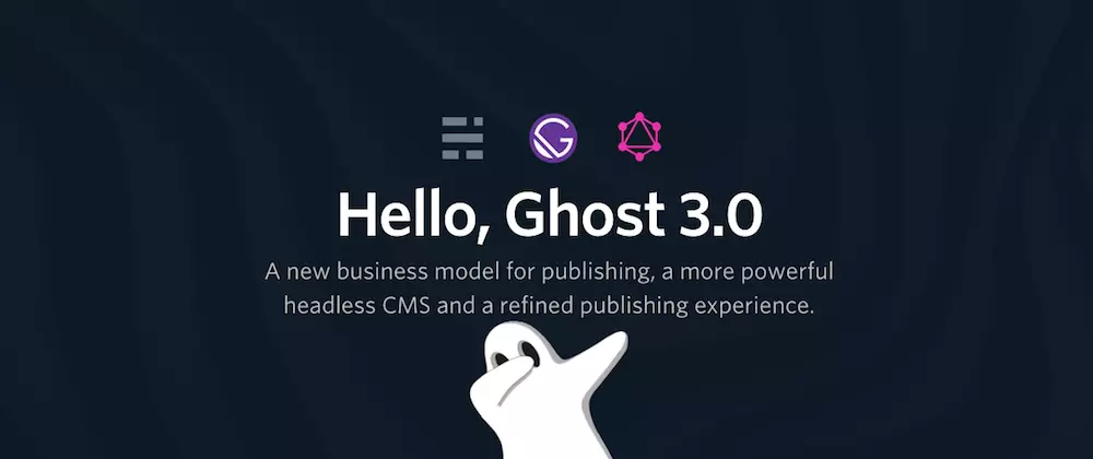 New Ghost 3.0 and how to use it with GraphQL (Gatsby)