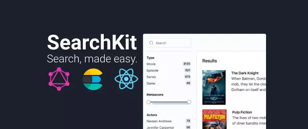Searchkit - Search UI with GraphQL, React and Elasticsearch