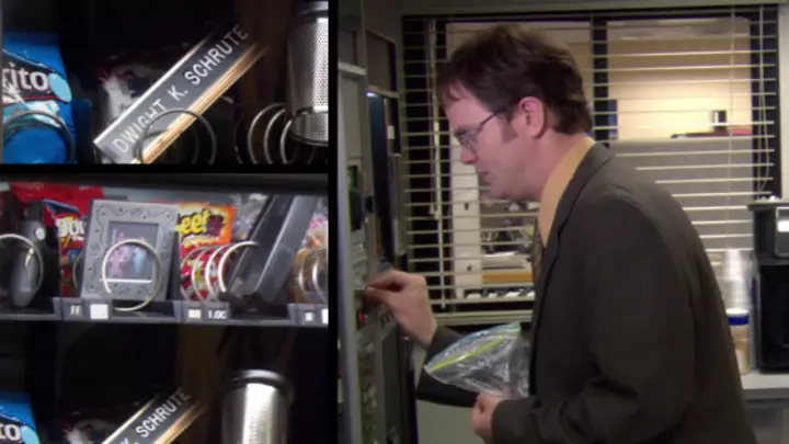 The Office - vending machine prank